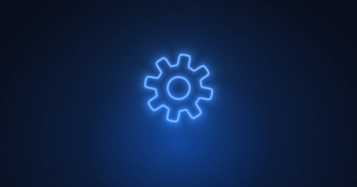 IT Management category cover — a gear icon on a dark navy background
