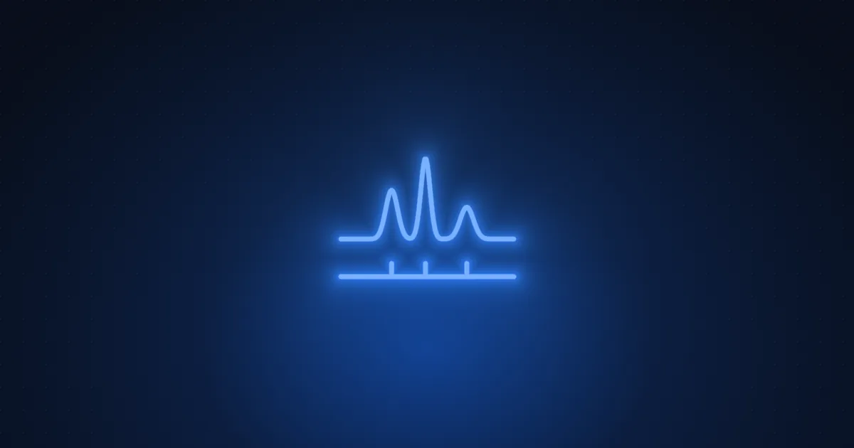 ERBE SIEM & Log Management category cover — a signal trace icon representing an event stream on a dark navy background