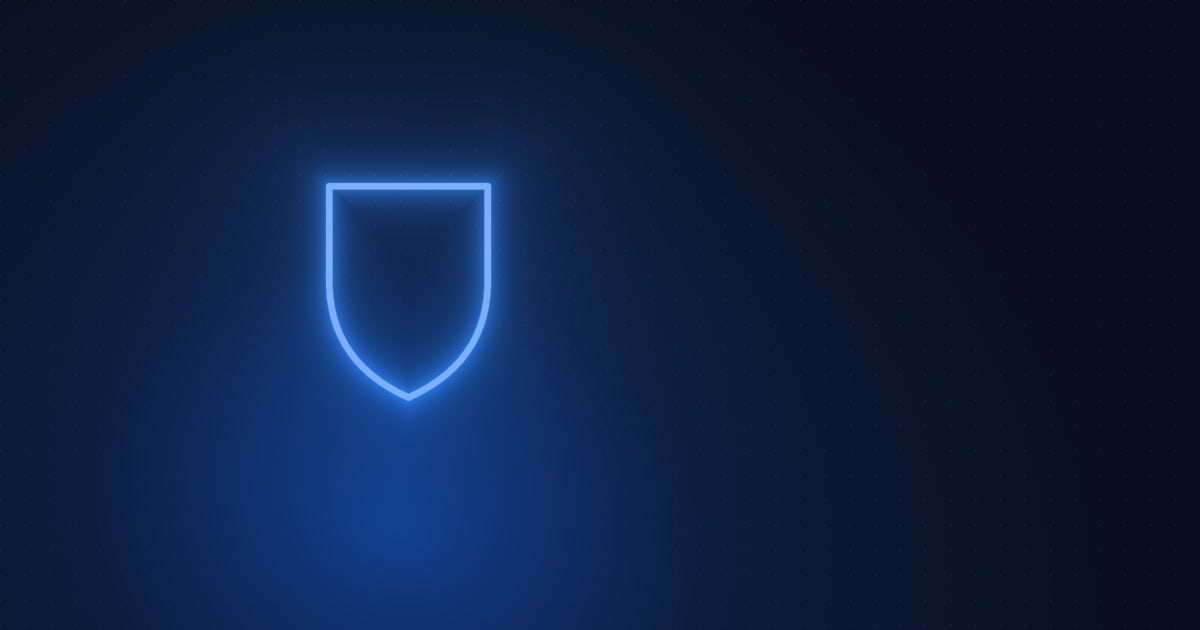 Cyber Security category cover — a shield icon on a dark navy background