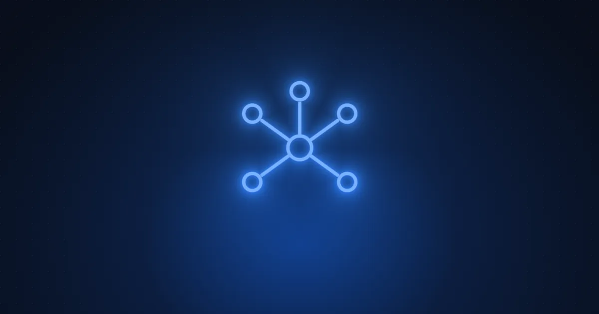 Systems & Network category cover — a connected network nodes icon on a dark navy background