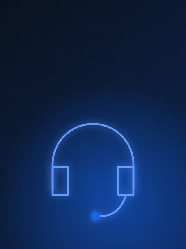 A communication icon representing end-user support